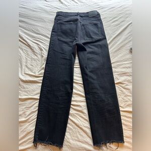 Everlane Way High Jean in Coal